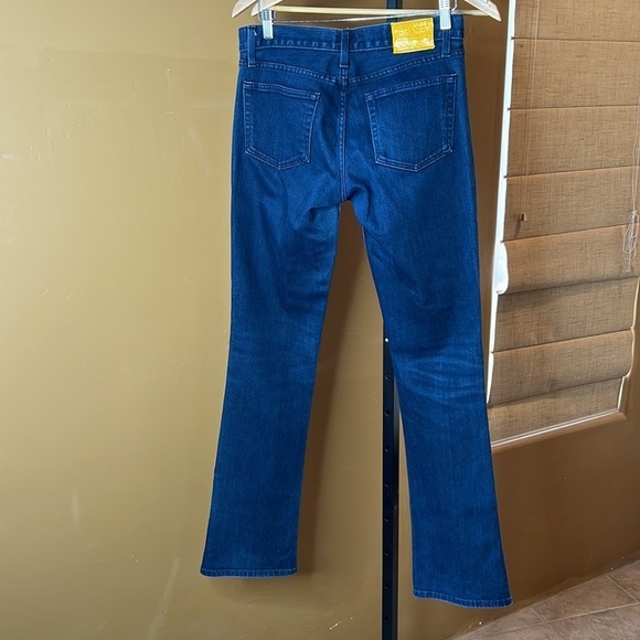 Ralph Lauren 380 Yellow Label Blue Bootcut Jean Size 28 - Picture 4 of 7